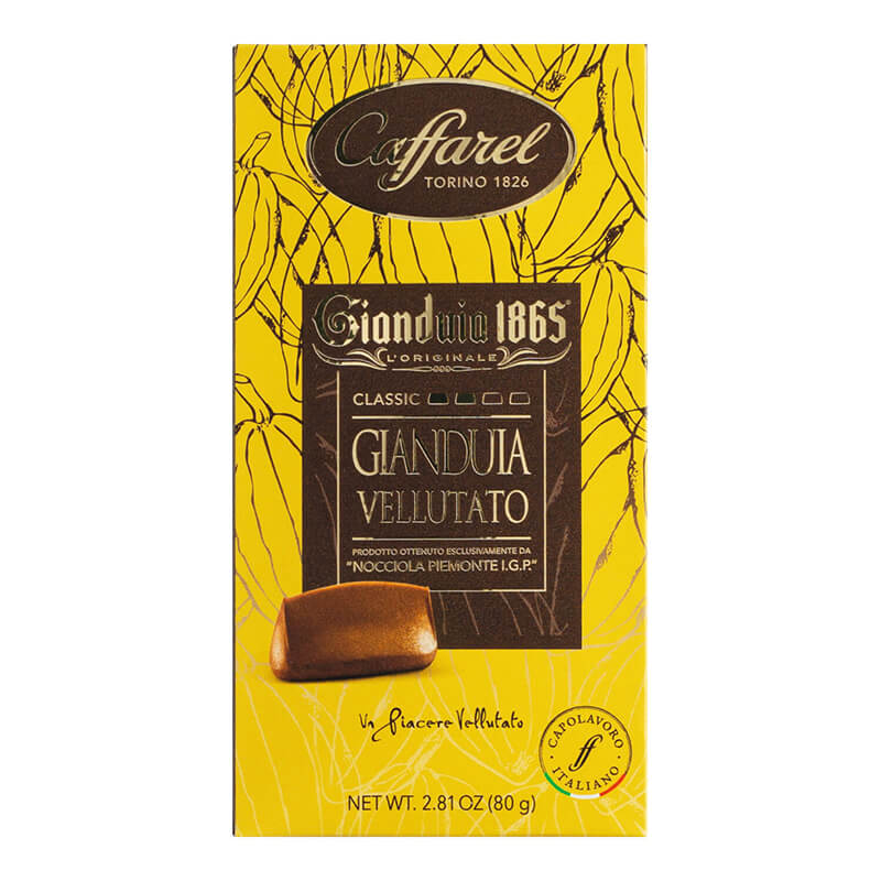 Vollmilchschokolade mit Gianduia von Caffarel, 80 g weitere Ansicht Vollmilchschokolade mit Gianduia von Caffarel, 80 g