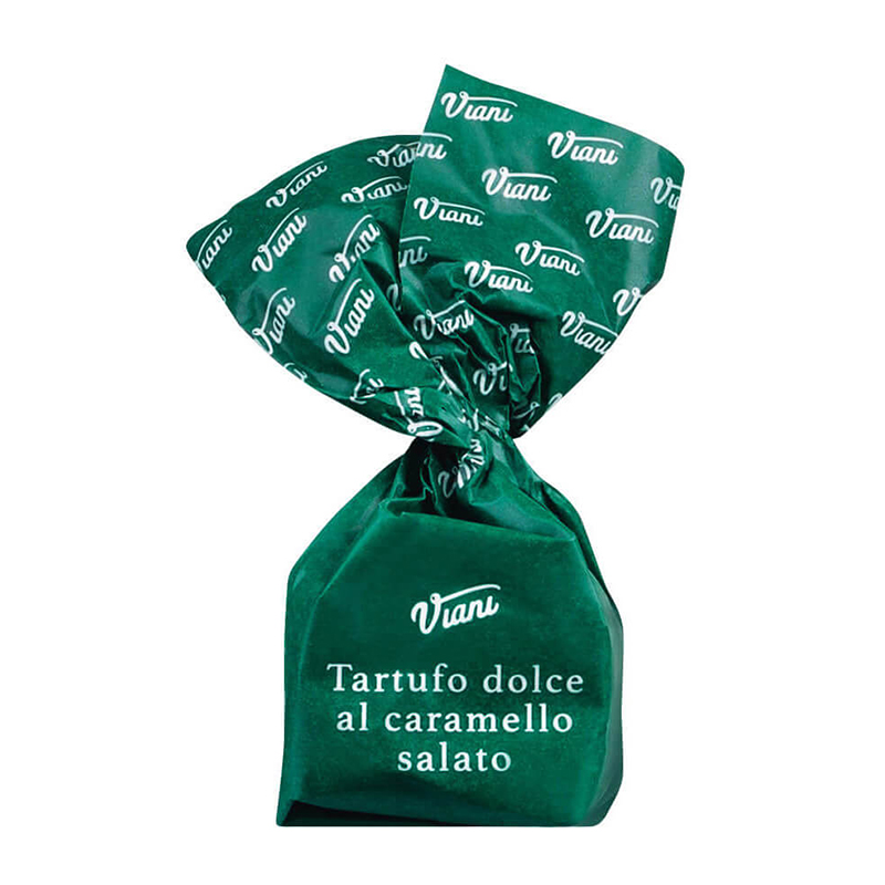 Tartufi dolci al caramello salato - weiße Trüffelpralinen mit gesalzenem Karamell, 1 kg