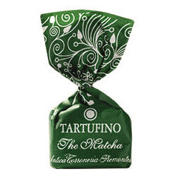 Tartufini dolci the matcha - helle Mini Schokoladentrüffel mit Matcha-Grüntee von Antica Torroneria Piemontese, 100 g
