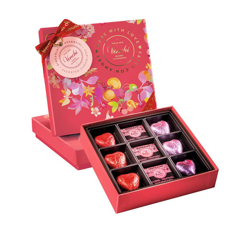 Pralinenbox mit verschiedenen Pralinen von Venchi, 87 g weitere Ansicht Pralinenbox mit verschiedenen Pralinen von Venchi, 87 g