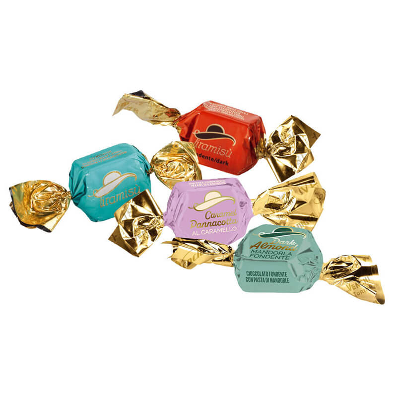 Pralinenmischung im Geschenkbeutel von Venchi, 200 g weitere Ansicht Pralinenmischung im Geschenkbeutel von Venchi, 200 g