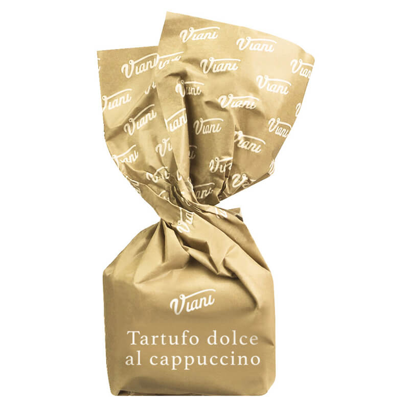 Tartufi dolci al cappuccino - weiße Trüffelpralinen mit Kaffee, 200 g