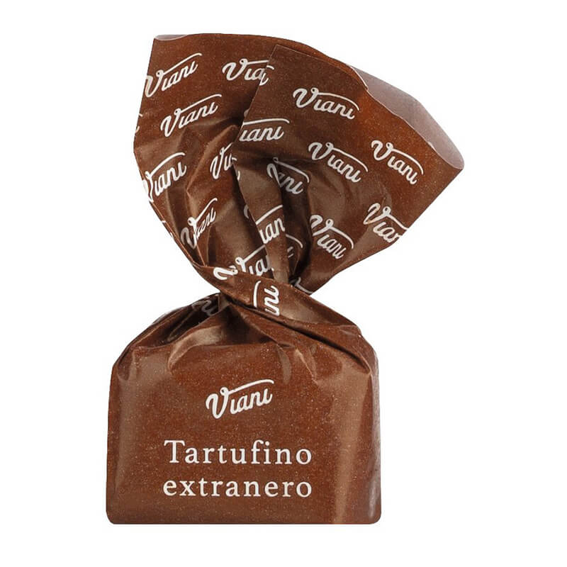 Tartufini dolci extraneri - extra dunkle Mini Schokoladentrüffel mit Zartbitterschokolade, 100 g