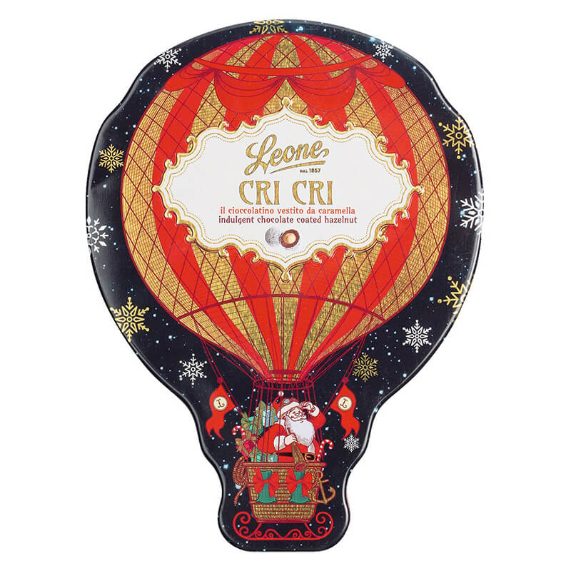 Hot air Baloon - Cri Cri Pralinen mit schokolierten Haselnüssen in Geschenkdose, 60 g