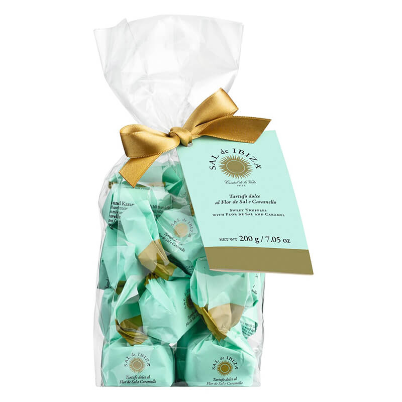 Tartufi dolci Flor de Sal e Caramello Salato, 200 g weitere Ansicht Tartufi dolci Flor de Sal e Caramello Salato, 200 g