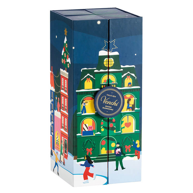 Adventskalender Prestige mit 24 Schubladen von Venchi, 310 g