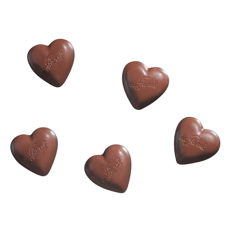 Herzchen aus Vollmilchschokolade von Caffarel, 100 g weitere Ansicht Herzchen aus Vollmilchschokolade von Caffarel, 100 g