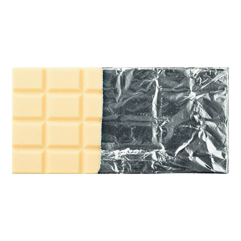 Weiße Schokolade mit verführerischen Erdbeeren, handgeschöpft von Dolci Pensierei, 100 g