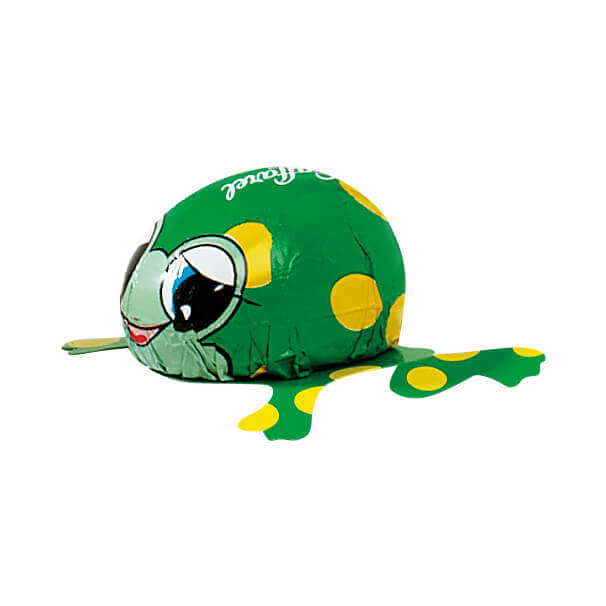 Frosch aus Vollmilchschokolade von Caffarel, 10 g weitere Ansicht Frosch aus Vollmilchschokolade von Caffarel, 10 g