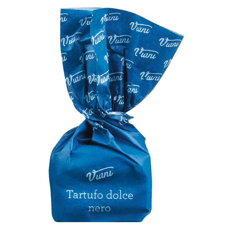 Tartufi dolci neri - dunkle Trüffelpralinen, blau 1 kg