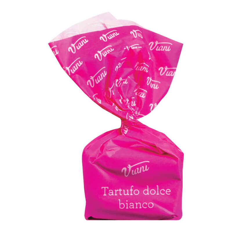 Tartufi dolci bianchi - weiße Trüffelpralinen, rosa 1 kg weitere Ansicht Tartufi dolci bianchi - weiße Trüffelpralinen, rosa 1 kg