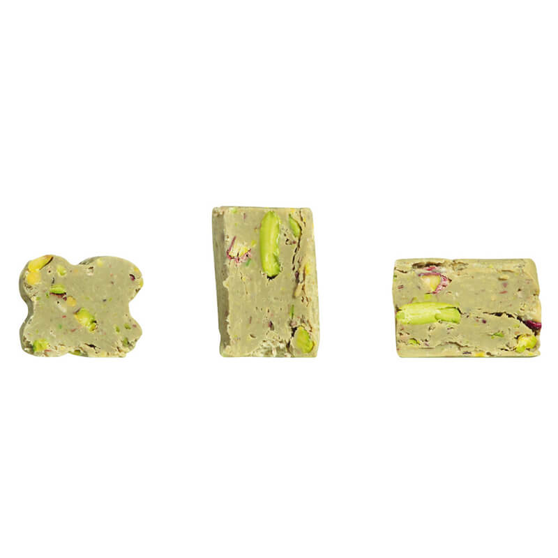 Tartufi dolci al pistacchio - helle Trüffelpralinen mit Pistazien, 200 g weitere Ansicht Tartufi dolci al pistacchio - helle Trüffelpralinen mit Pistazien, 200 g