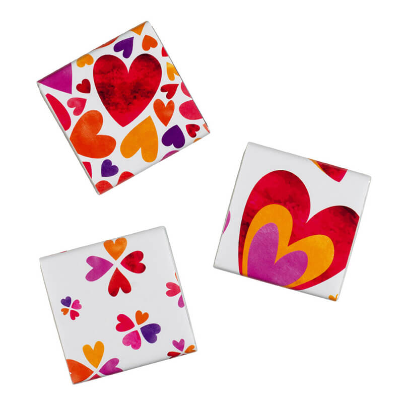 Dolfin Geschenkbox Love aus 9 Täfelchen verschiedener Schokoladen, 40 g weitere Ansicht Dolfin Geschenkbox Love aus 9 Täfelchen verschiedener Schokoladen, 40 g