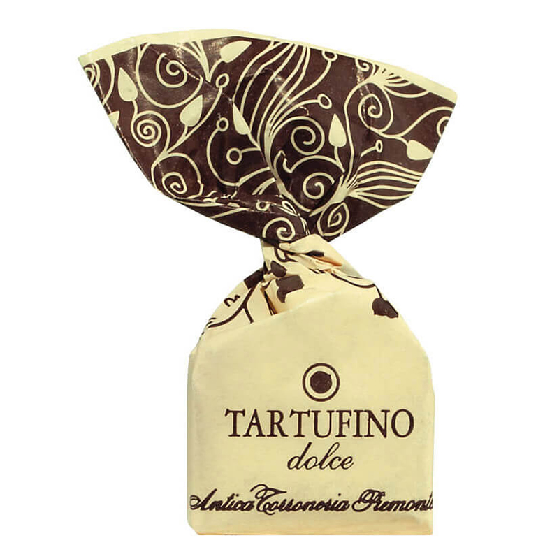 Tartufini dolci neri - dunkle Mini Schokoladentrüffel von Antica Torroneria Piemontese, 100 g