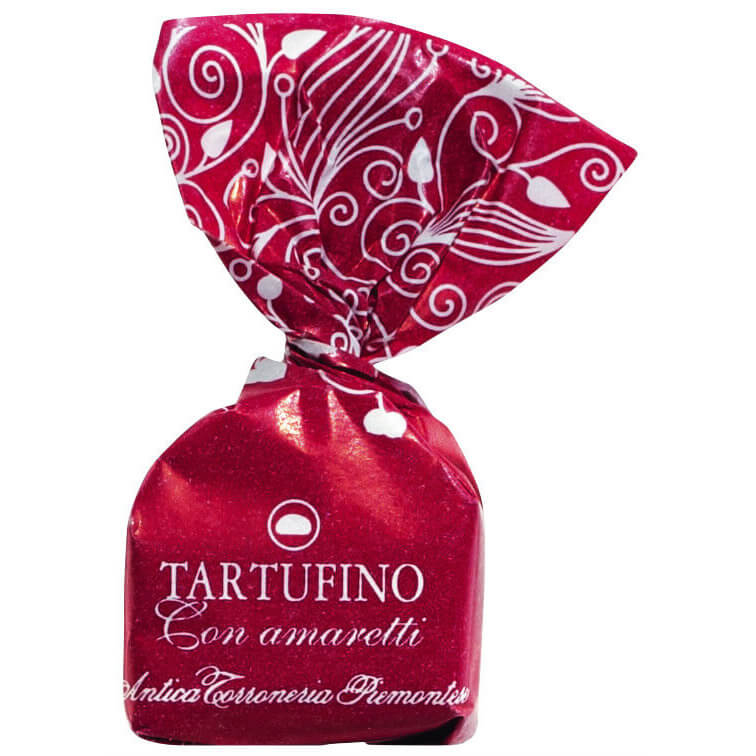 Tartufini dolci con amaretti - Mini Schokoladentrüffel mit Amarettis von Antica Torroneria Piemontese, 100 g
