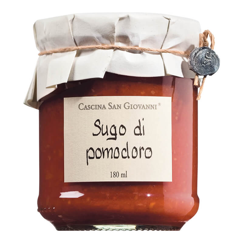 Sugo al pomodoro Tomatensauce von Cascina San Giovanni, 180 ml weitere Ansicht Sugo al pomodoro Tomatensauce von Cascina San Giovanni, 180 ml