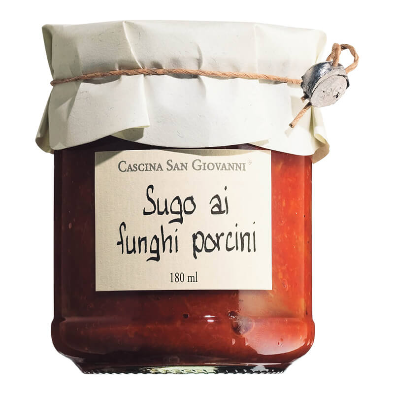 Sugo ai funghi mit Steinpilzen von Cascina San Giovanni, 180 ml