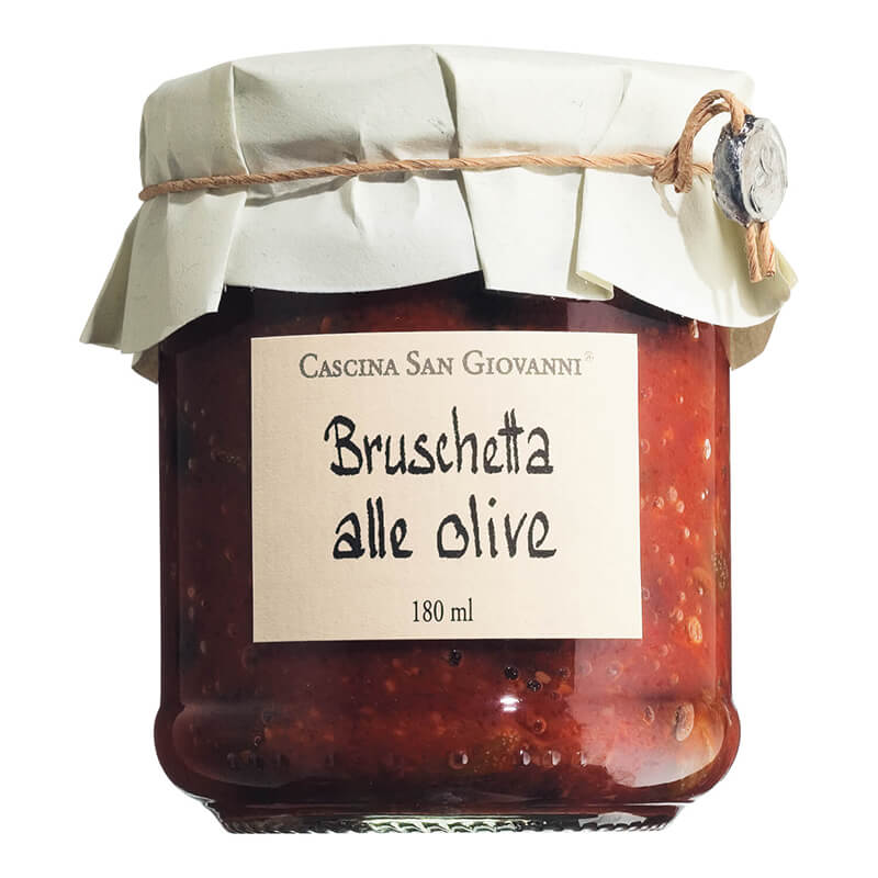 Bruschetta alle olive von Cascina San Giovanni, 180 ml