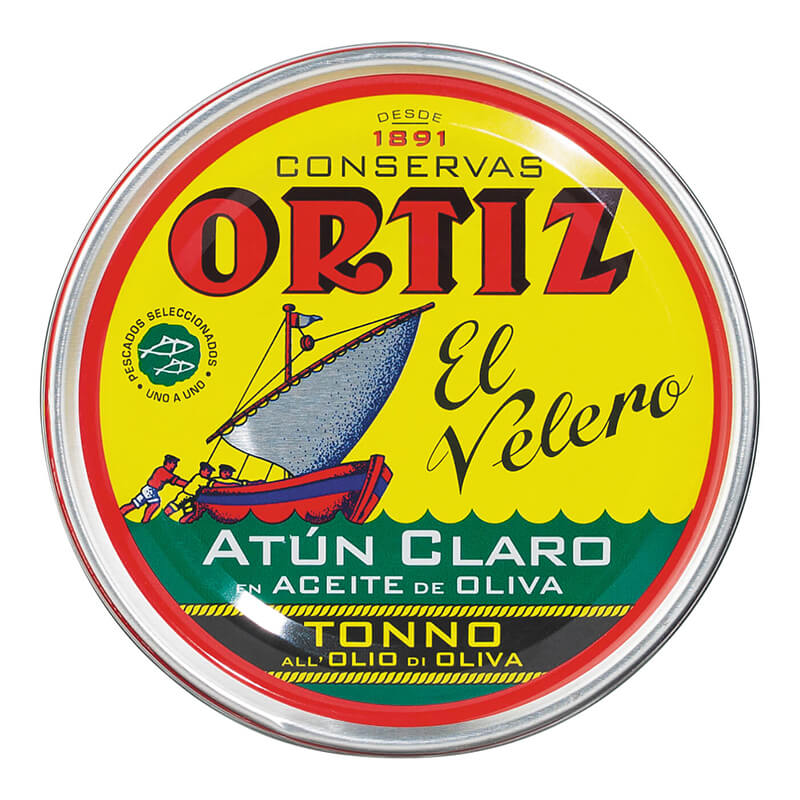Ortiz Gelbflossen-Thunfisch in Olivenöl, 250 g weitere Ansicht Ortiz Gelbflossen-Thunfisch in Olivenöl, 250 g