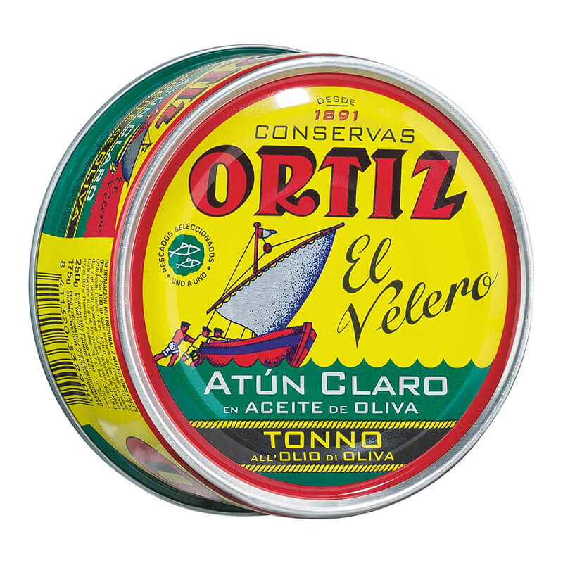 Ortiz Gelbflossen-Thunfisch in Olivenöl, 250 g weitere Ansicht Ortiz Gelbflossen-Thunfisch in Olivenöl, 250 g