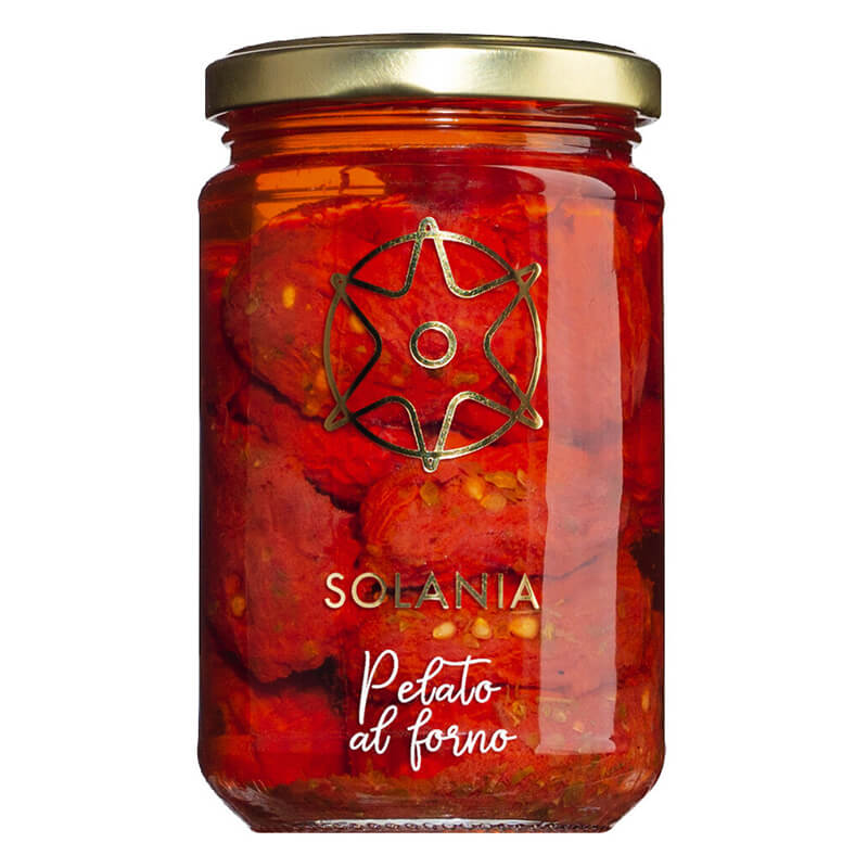 Pomodoro Pelato al forno - Halbgetrocknete Tomaten in Öl von Solania, 285 g
