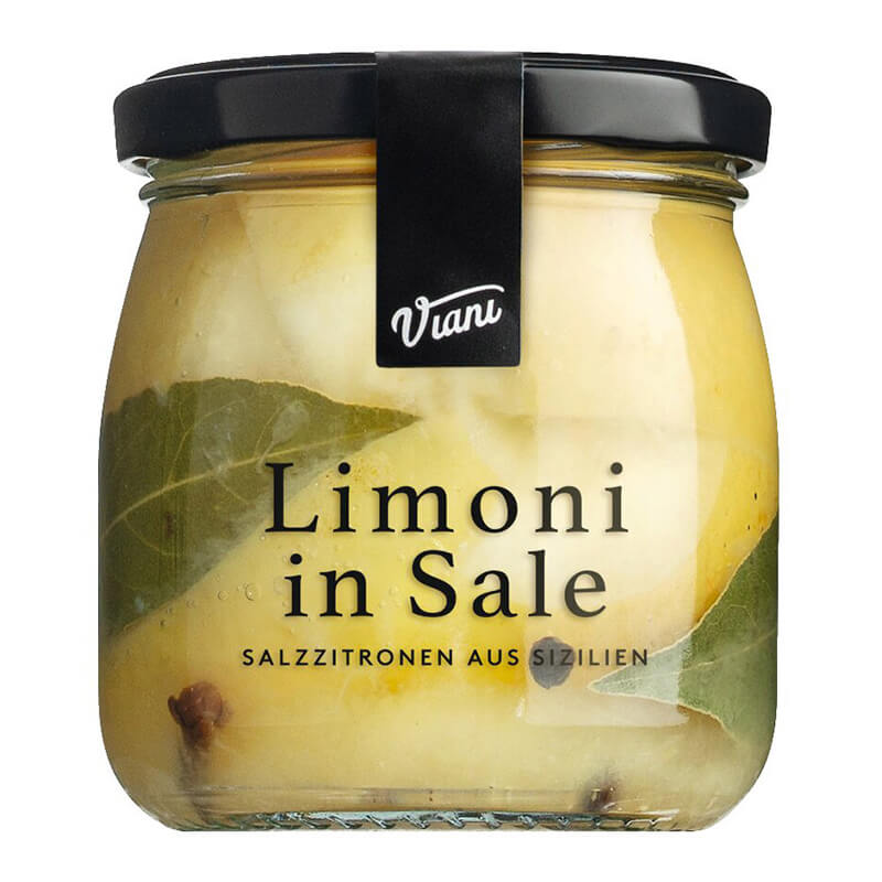 Limoni in sale - Salzzitronen aus Sizilien, 180 g weitere Ansicht Limoni in sale - Salzzitronen aus Sizilien, 180 g