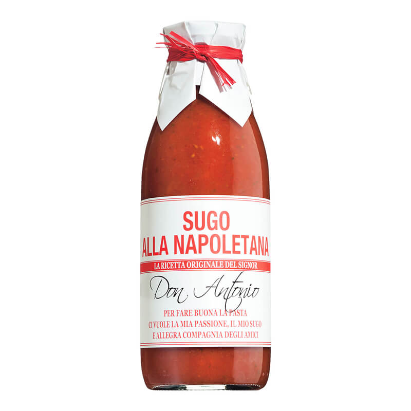 Sugo Napoletana - Tomatensauce mit Gemüse & Gewürzen von Don Antonio, 480 ml weitere Ansicht Sugo Napoletana - Tomatensauce mit Gemüse & Gewürzen von Don Antonio, 480 ml