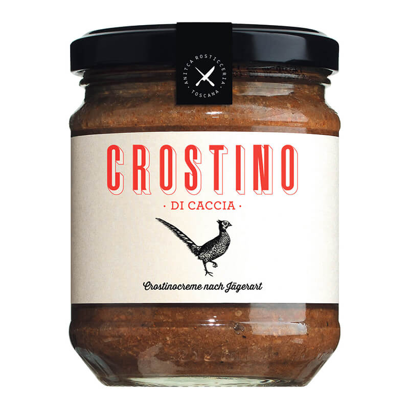 Crostinicreme aus der Toskana mit Wild & Fasan, 180 g weitere Ansicht Crostinicreme aus der Toskana mit Wild & Fasan, 180 g