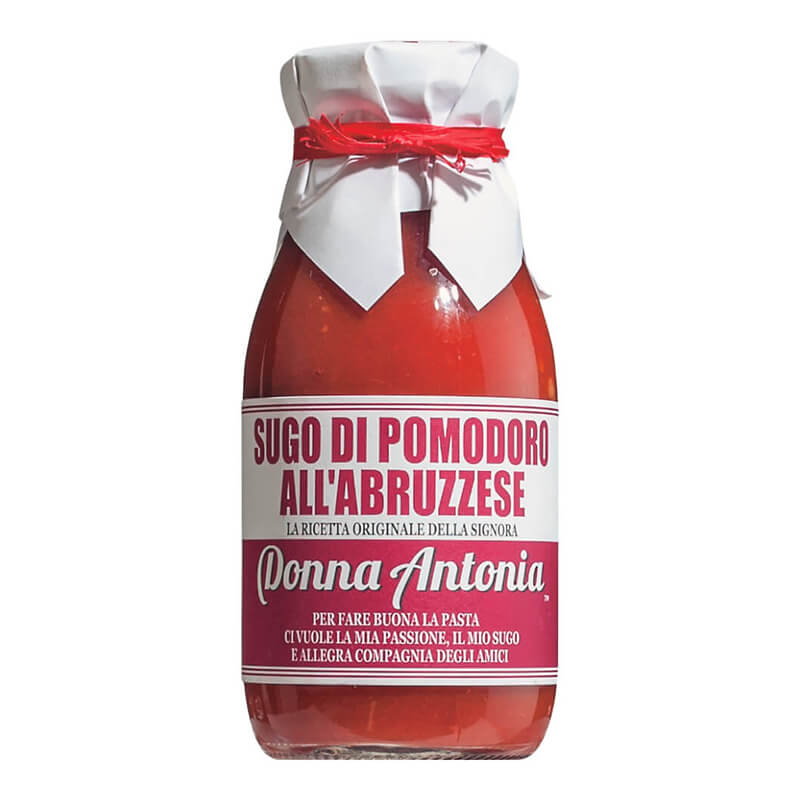 Sugo all'Abruzzese - Tomatensauce nach Abbruzzer Art von Don Antonio, 240 ml weitere Ansicht Sugo all'Abruzzese - Tomatensauce nach Abbruzzer Art von Don Antonio, 240 ml