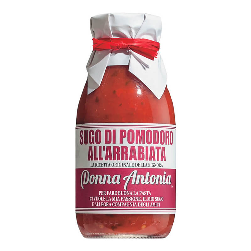 Sugo all'arrabbiata - Tomatensauce mit Peperoncino von Don Antonio, 240 ml weitere Ansicht Sugo all'arrabbiata - Tomatensauce mit Peperoncino von Don Antonio, 240 ml