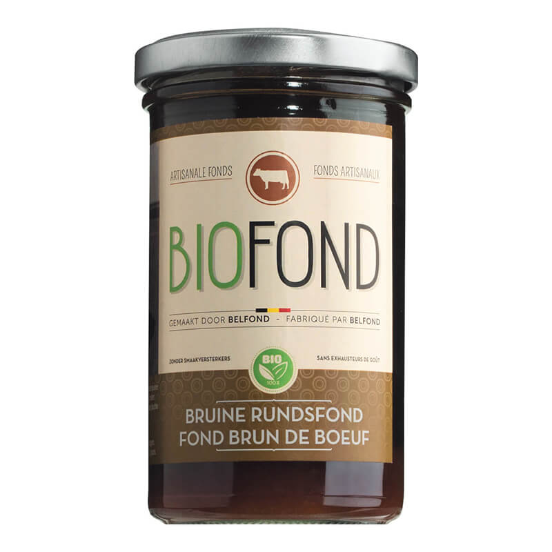 Belfond Dunkler Rinderfond Bio, 240 ml