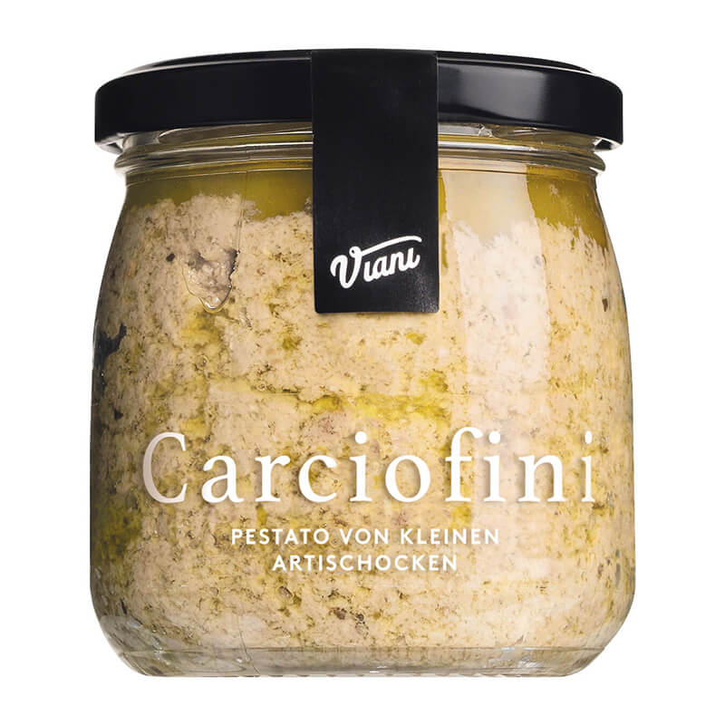 Carfciofini - Pestato aus Artischockenherzen, 170 g weitere Ansicht Carfciofini - Pestato aus Artischockenherzen, 170 g