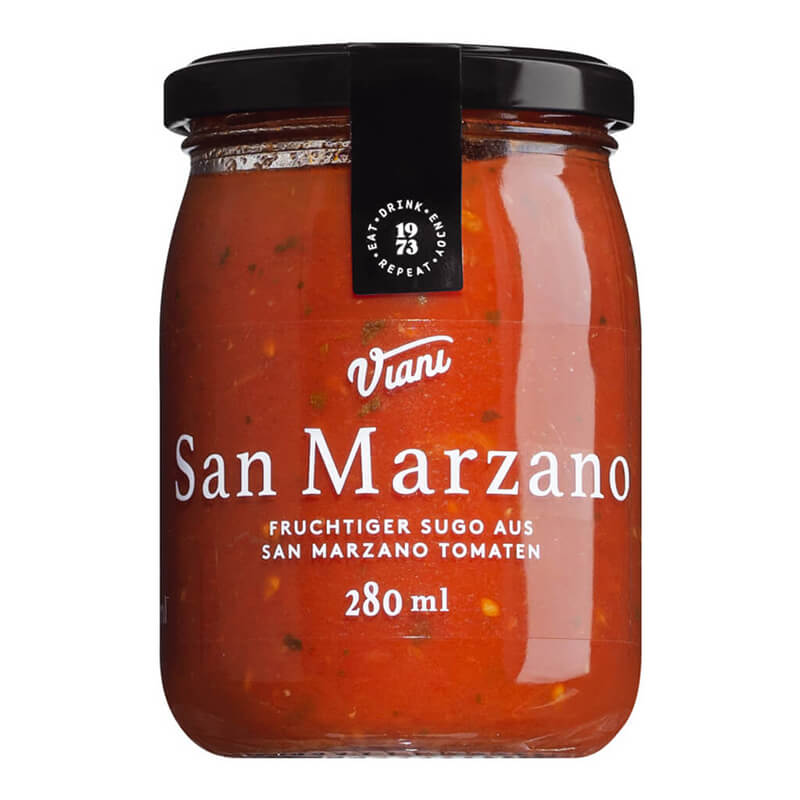 Fruchtiger Sugo aus San Marzano Tomaten, 280 g weitere Ansicht Fruchtiger Sugo aus San Marzano Tomaten, 280 g
