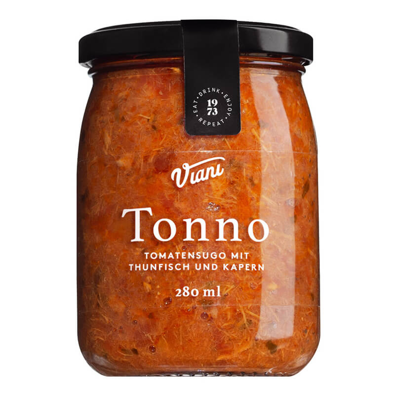 Tonno Sugo - Tomatenauce mit Thunfisch & Kapern, 280 ml