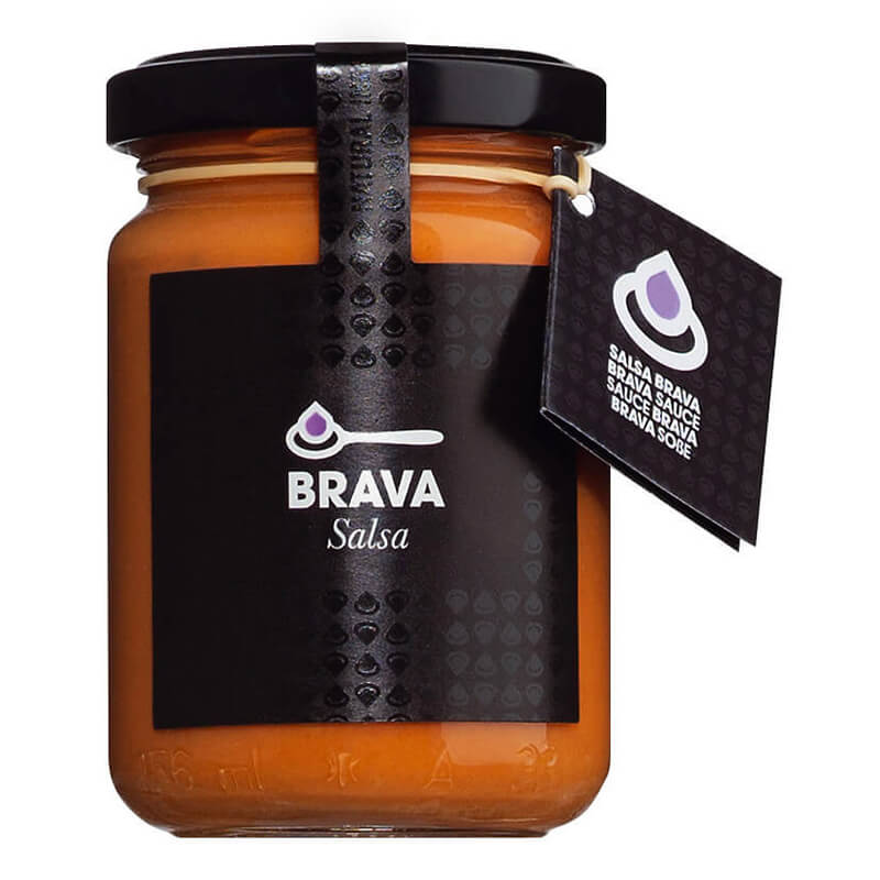 Salsa Brava Würzsauce mit Tomaten, Knoblauch & Mandeln, 130 g weitere Ansicht Salsa Brava Würzsauce mit Tomaten, Knoblauch & Mandeln, 130 g