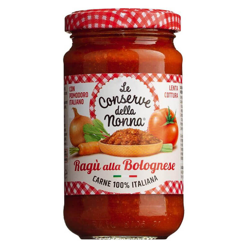 Ragù alla Bolognese - Tomatensauce mit Fleischragout, 190 g weitere Ansicht Ragù alla Bolognese - Tomatensauce mit Fleischragout, 190 g