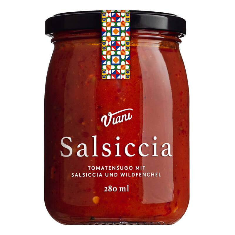 Sugo Salsiccia e Finocchio - Tomatensugo mit Salsiccia und Wildfenchel, 280 ml