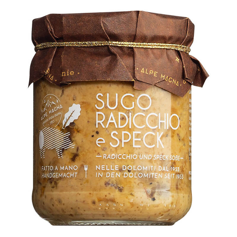 Sugo Radicchio e Speck - Sauce mit Radicchio & Speck von Alpe Magna, 180 g
