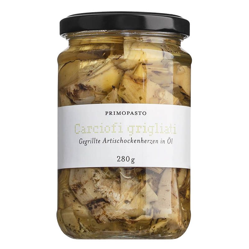 Artischocken gespalten & gegrillt von Primopasto, 280 g weitere Ansicht Artischocken gespalten & gegrillt von Primopasto, 280 g