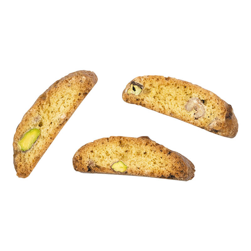 Cantuccini - Mandelgebäck mit Walnuss & Pistazien von Deseo, 200 g weitere Ansicht Cantuccini - Mandelgebäck mit Walnuss & Pistazien von Deseo, 200 g