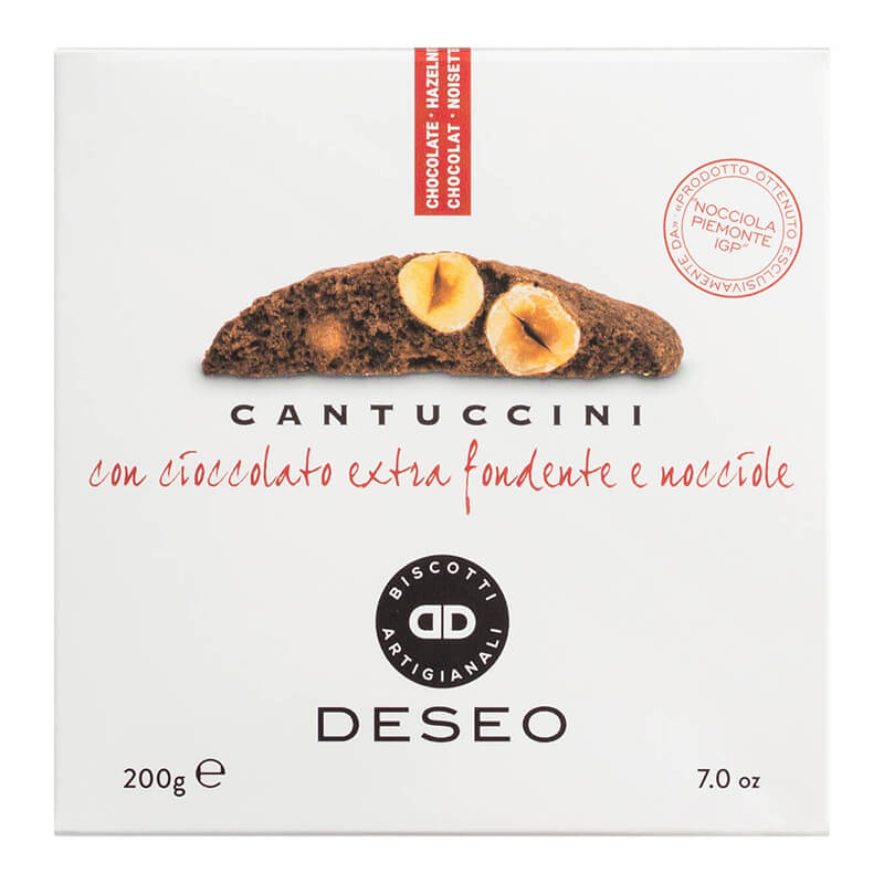 Cantuccini mit Haselnüssen & Schokolade von Deseo, 200 g weitere Ansicht Cantuccini mit Haselnüssen & Schokolade von Deseo, 200 g