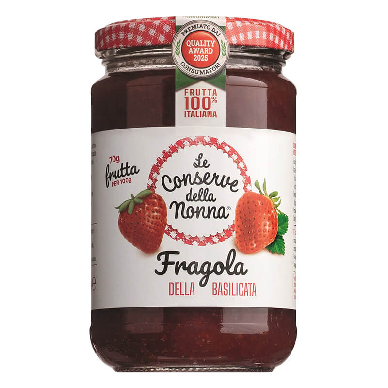 Erdbeerkonfitüre aus Camarosaerdbeeren, 330 g weitere Ansicht Erdbeerkonfitüre aus Camarosaerdbeeren, 330 g