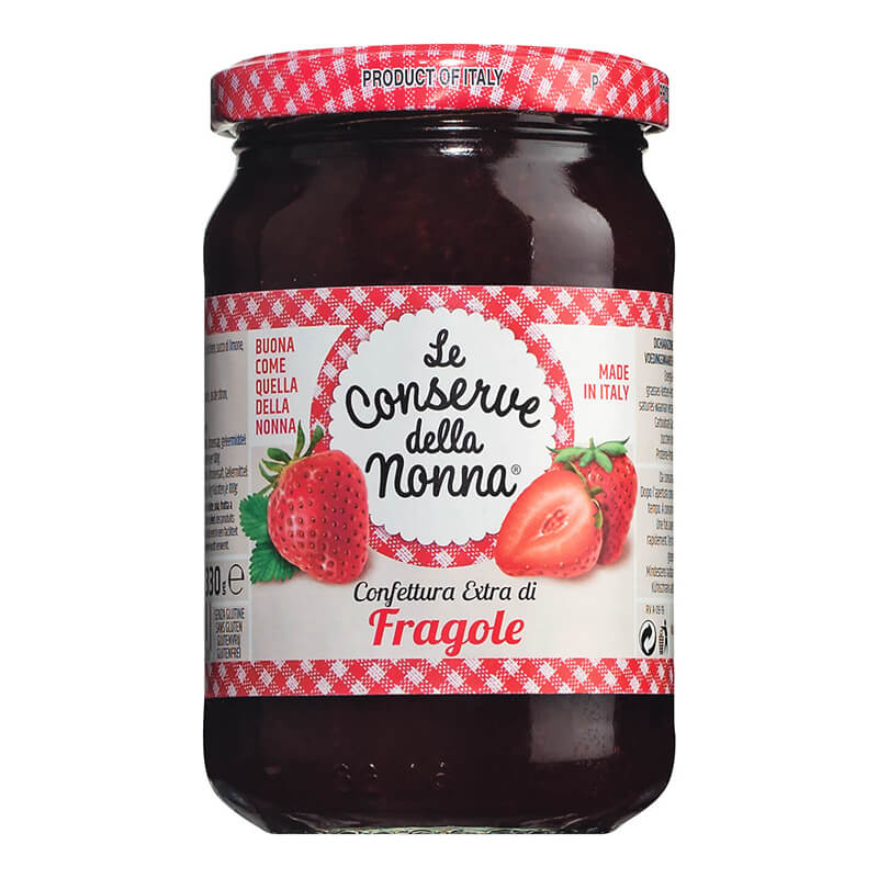 Erdbeerkonfitüre aus Camarosaerdbeeren, 330 g weitere Ansicht Erdbeerkonfitüre aus Camarosaerdbeeren, 330 g
