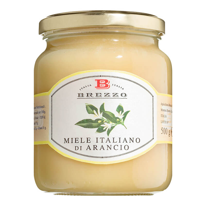Orangenblütenhonig aus Italien von Brezzo, 500 g