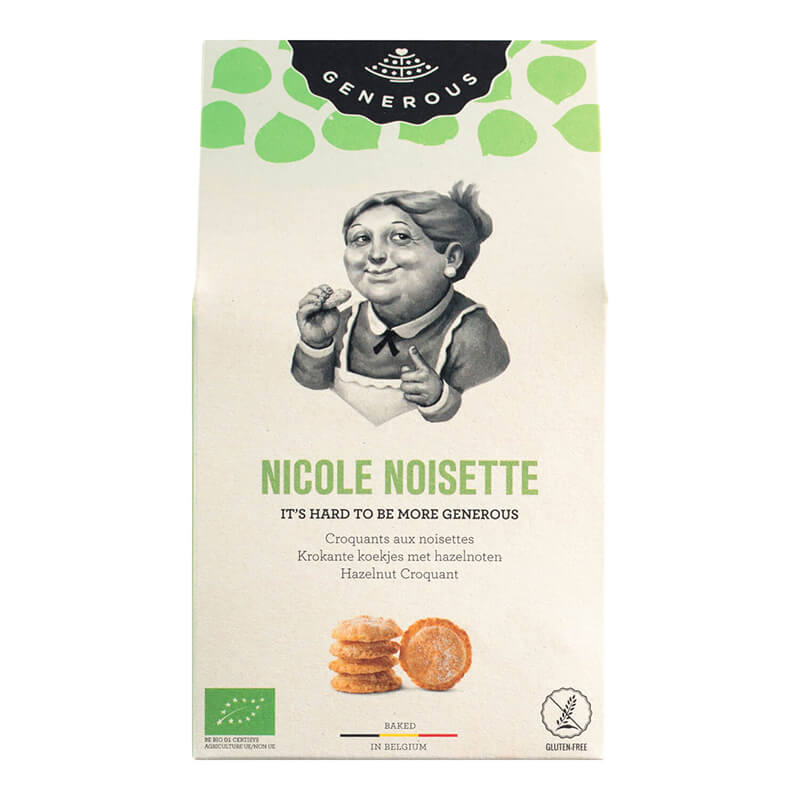 Generous Nicole Noisette Haselnussgebäck, glutenfrei Bio, 100 g