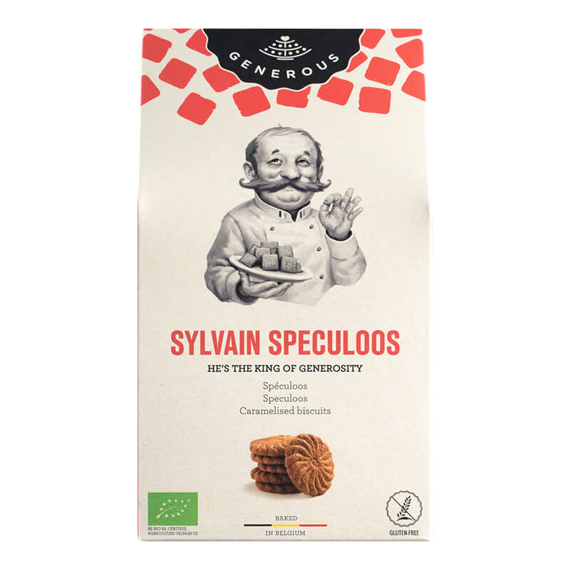 Generous Sylvain Speculoos Spekulatiusgebäck, glutenfrei Bio, 100 g