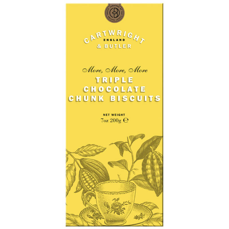 Gebäck mit dreierlei Schokolade von Cartwright & Butler, 200 g weitere Ansicht Gebäck mit dreierlei Schokolade von Cartwright & Butler, 200 g