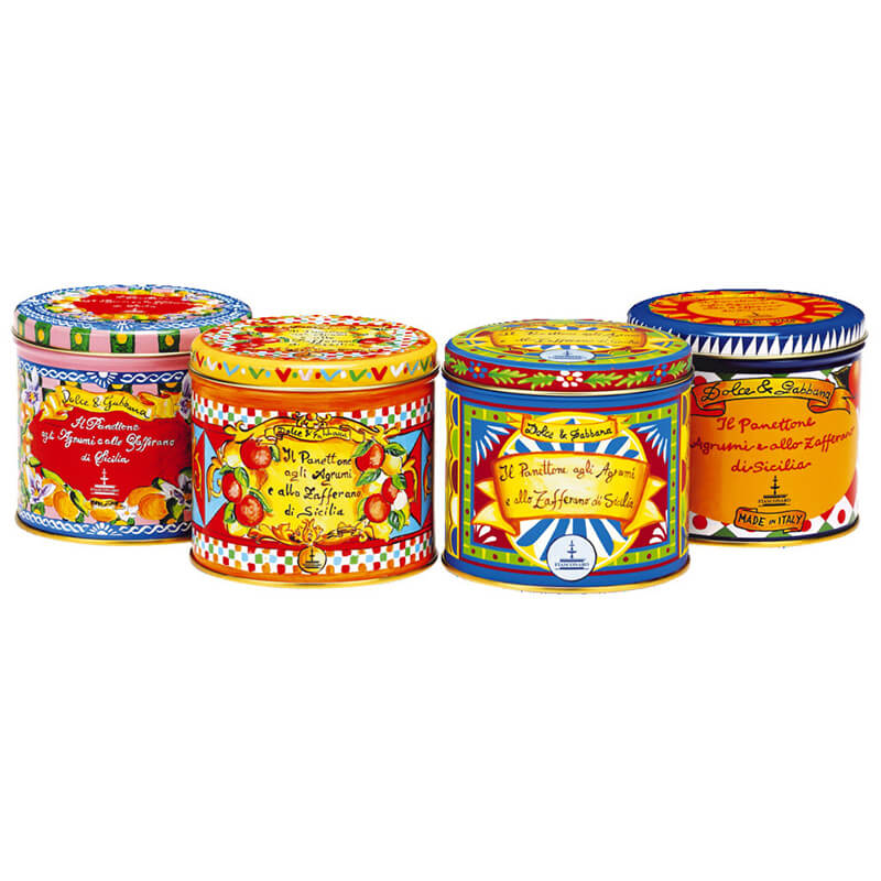 Panettone mit Zitrusfrüchten und Safran D&G von Fiasconaro, 100 g weitere Ansicht Panettone mit Zitrusfrüchten und Safran D&G von Fiasconaro, 100 g