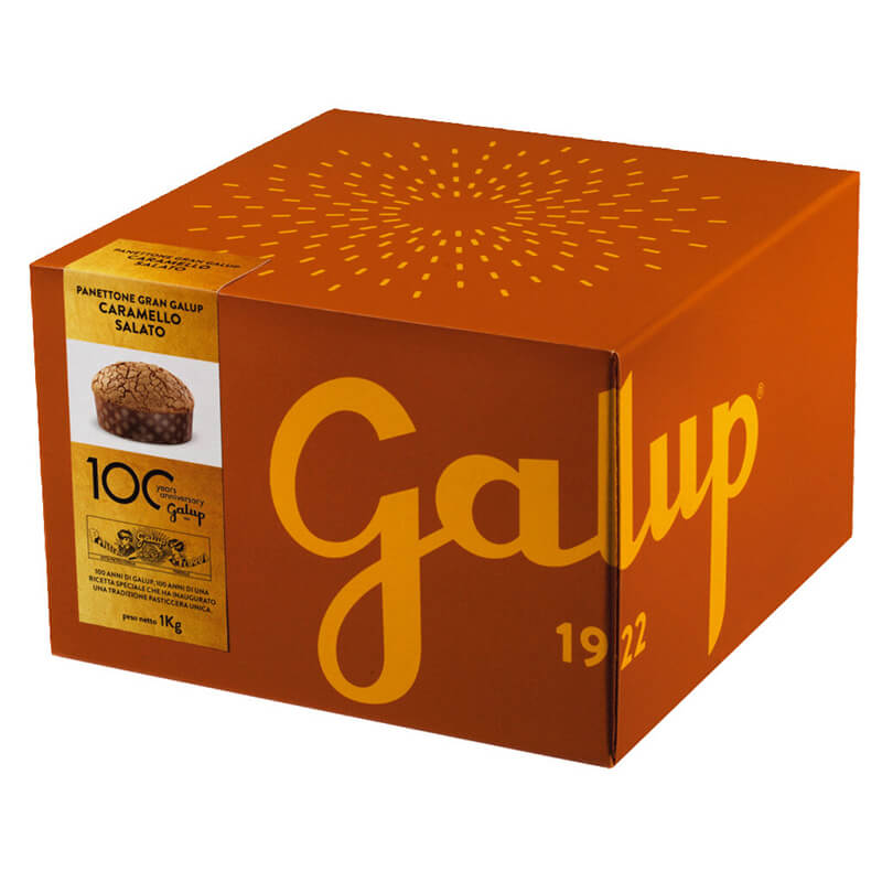 Panettone Caramello Salato - Hefekuchen mit gesalzenem Karamell von Galup, 1000 g weitere Ansicht Panettone Caramello Salato - Hefekuchen mit gesalzenem Karamell von Galup, 1000 g