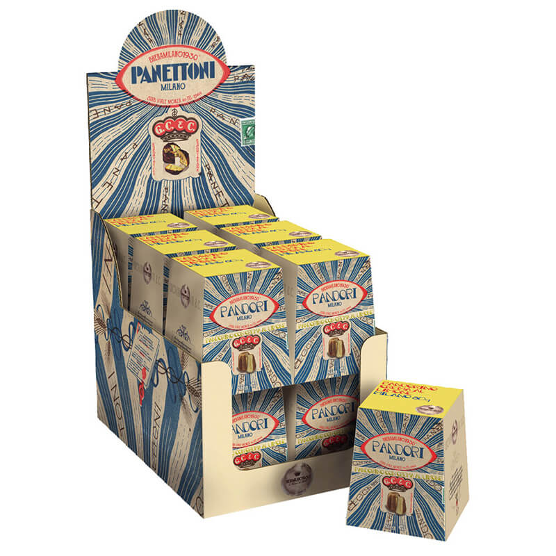 Pandorino Limoncello - kleiner Pandoro mit Limoncellocreme von Giovanni Cova, 100 g weitere Ansicht Pandorino Limoncello - kleiner Pandoro mit Limoncellocreme von Giovanni Cova, 100 g